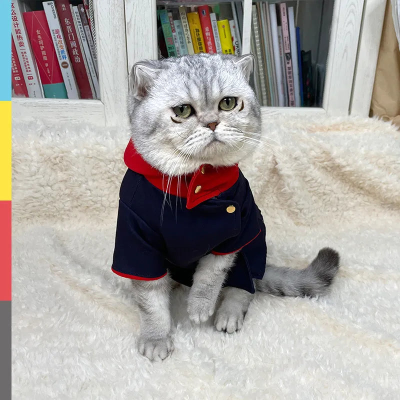 A pet hoodie costume in Polygonum cuspidatum Youren colour for cats and dogs, shown with its removable hood.