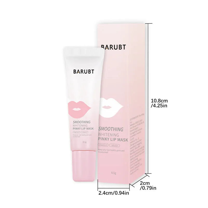 8.5g tube of moisturising lip balm with brightening and colour-fading properties