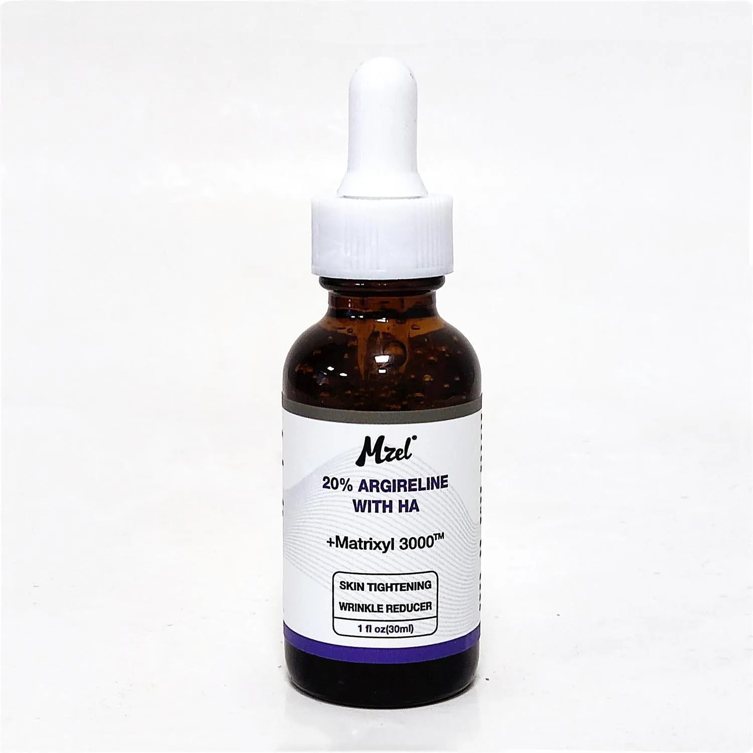 30ml bottle of six-peptide firming anti-wrinkle moisturising liquid with dropper