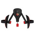 Men's black and grey Kegel trainer for PC muscle exercise with optional straps and handle.