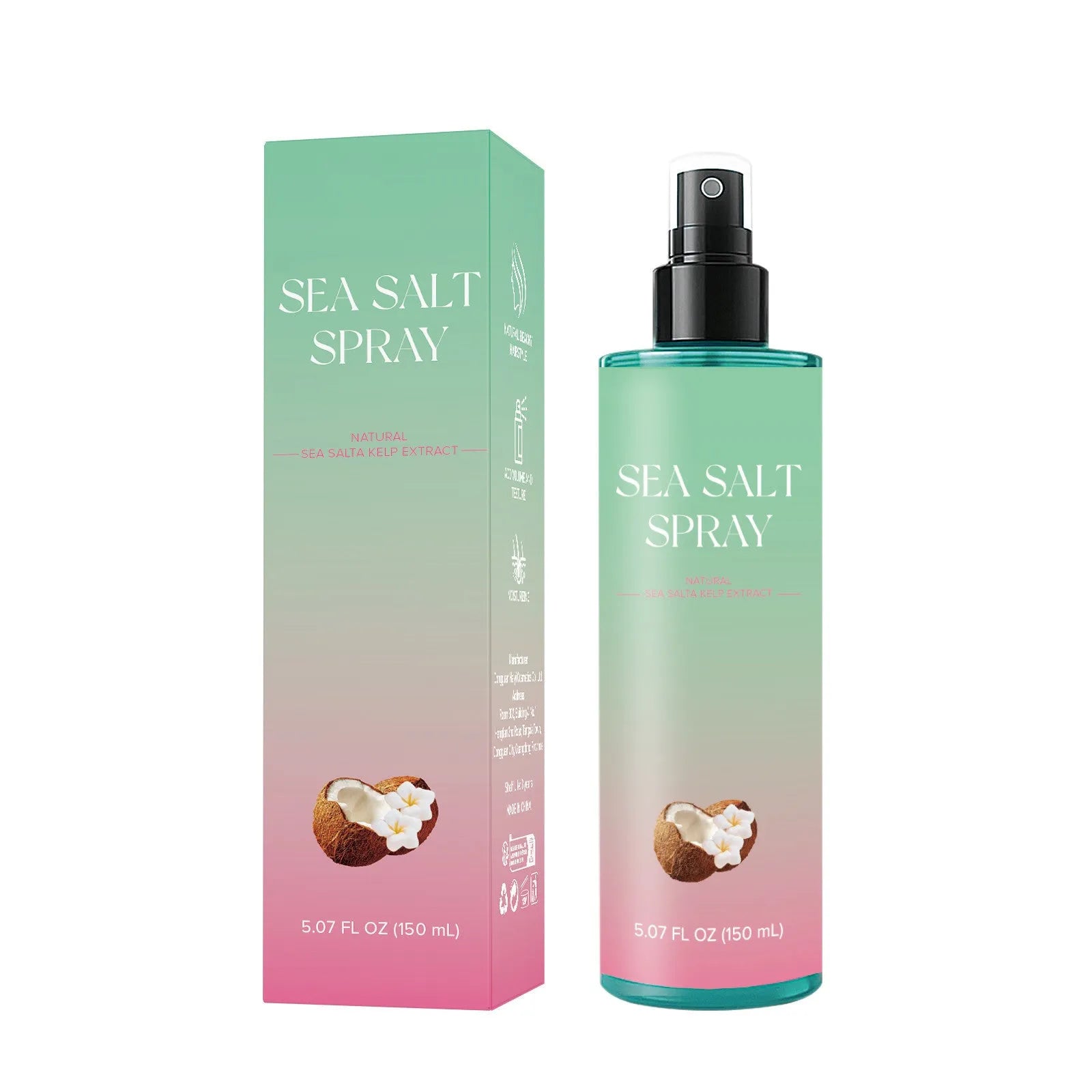 150 ml deep moisturising scalp spray bottle for frizzy hair treatment