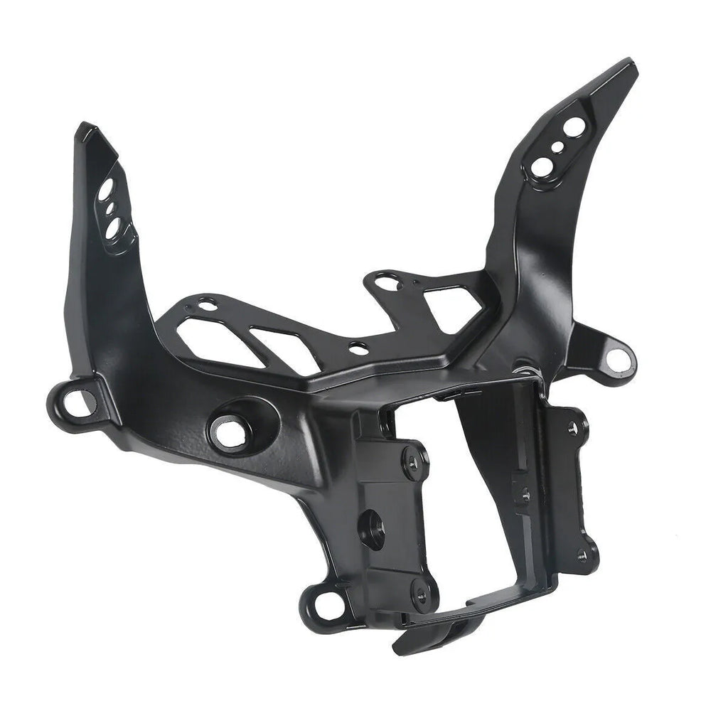 Black aluminium headlight mounting bracket for BMW S1000RR motorcycle 2009-2018