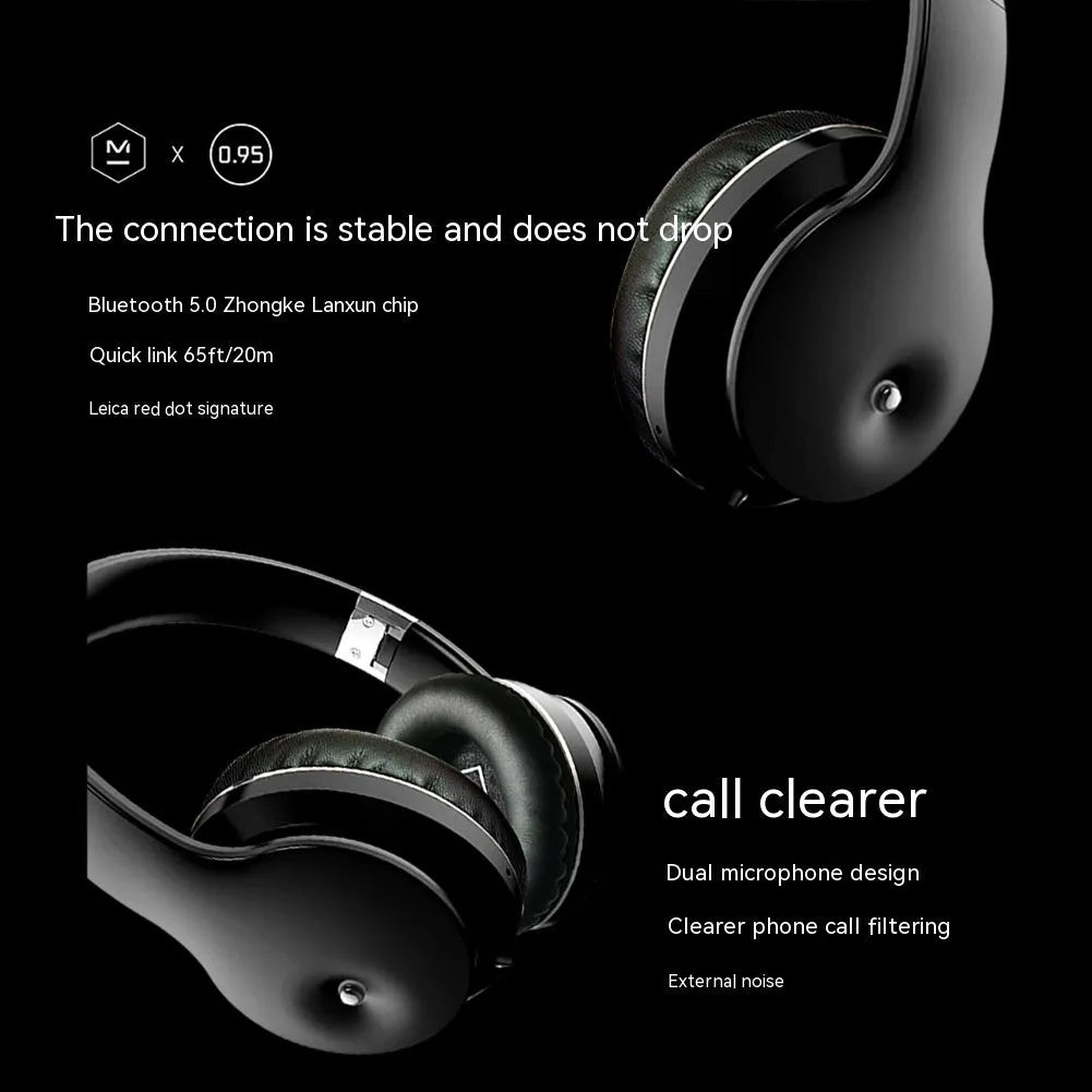Wireless Bluetooth headset sports running headworn in gold with battery display and NFC