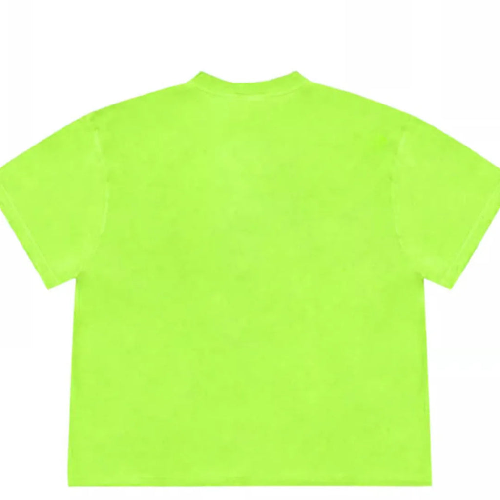 Blueberry fruit patchwork design on a loose-fit short-sleeved ice oxygen cotton T-shirt