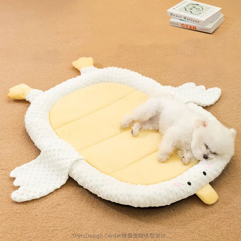 Bedsure grey waterproof orthopedic dog bed with supportive foam and raised bolsters in a sofa shape.
