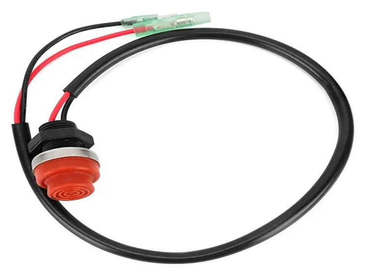 Yamaha outboard motor engine stop safety lanyard kill switch kit