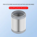 Simple style desktop air purifier unit with USB cable for small room and office use.
