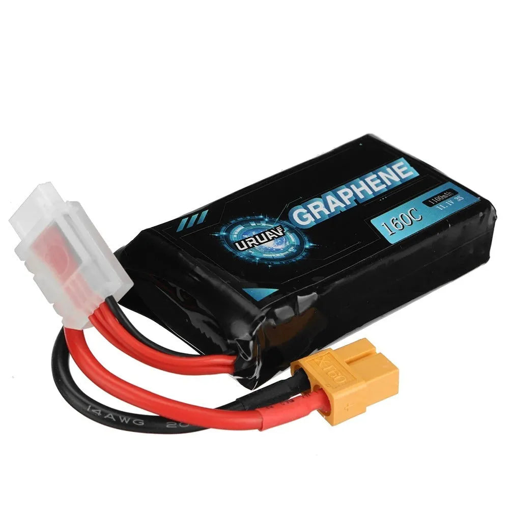 7.4V 1200mAh lithium battery for RC remote control model cars and ships