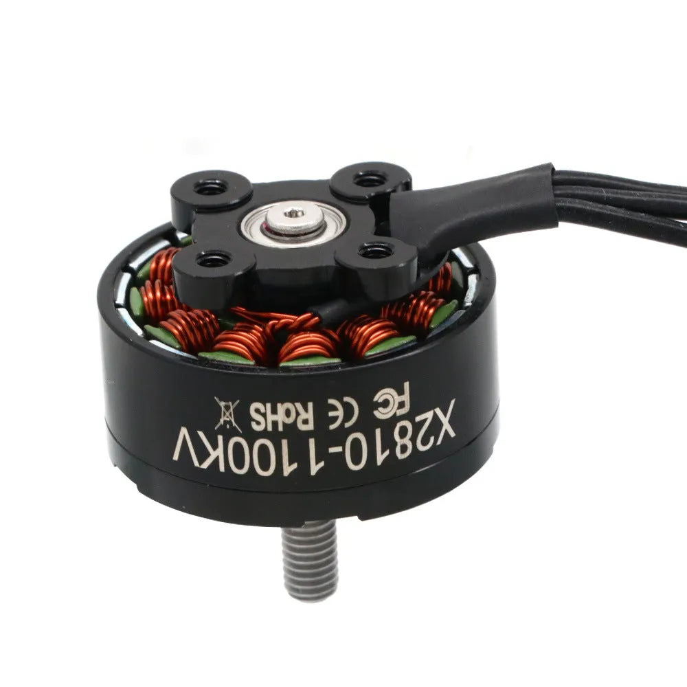 X2810 brushless outrunner motor for RC flight models with metal housing
