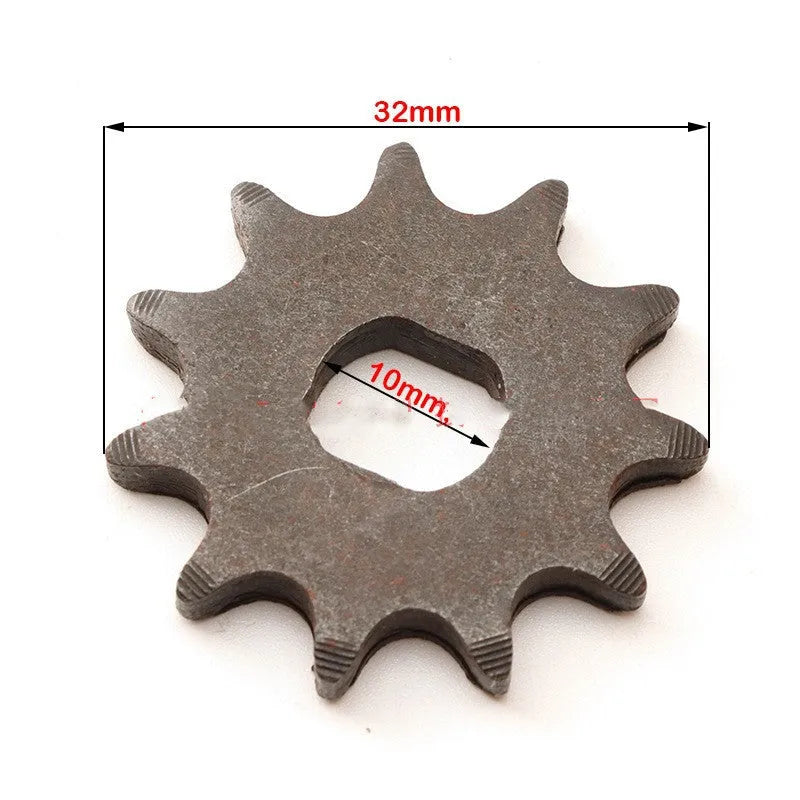 Cast iron 11-tooth non-circular gear for 25hT8F motorcycle reduction motor