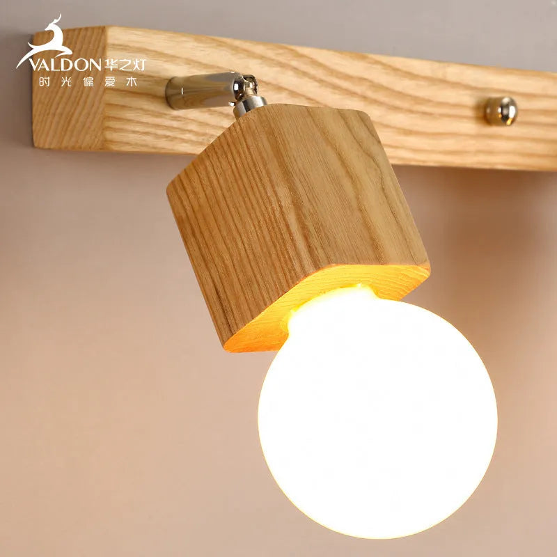 Compact 24cm LED wall lamp with a mirrored front that opens to reveal a hidden storage cabinet.