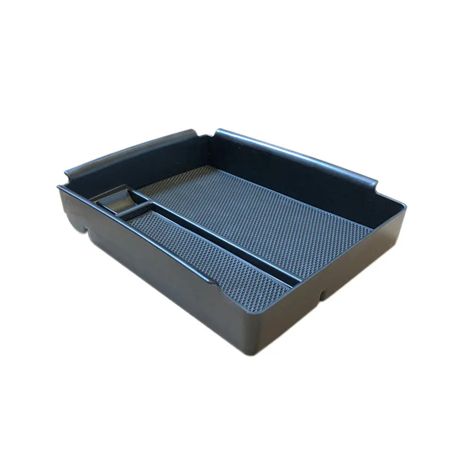Black ABS plastic wireless charging storage box and fast-charging base bracket for QI smartphones