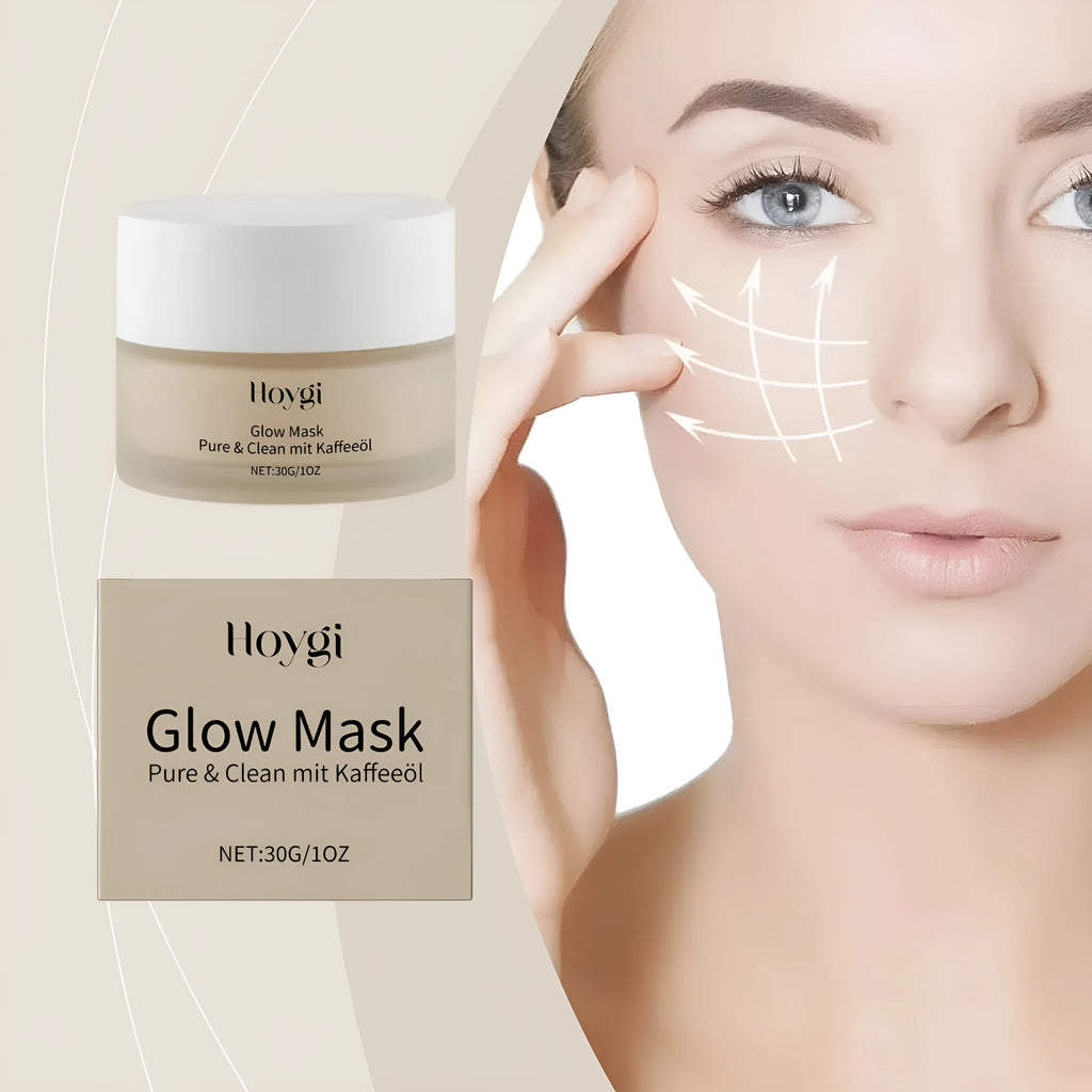30g moisturising skin lightening facial mask with glycerin and coffee seed oil gel formula