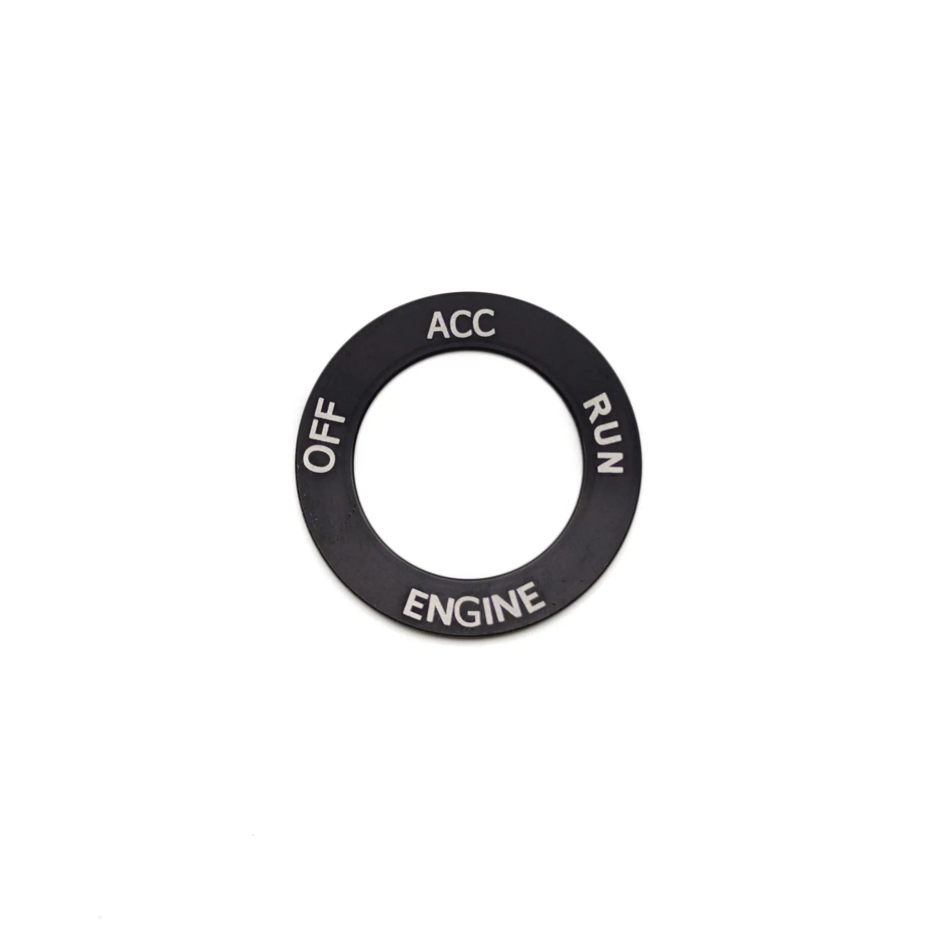 Aluminium alloy air conditioning knob decorative ring for 2015-2022 Dodge Challenger and Jeep Grand Cherokee