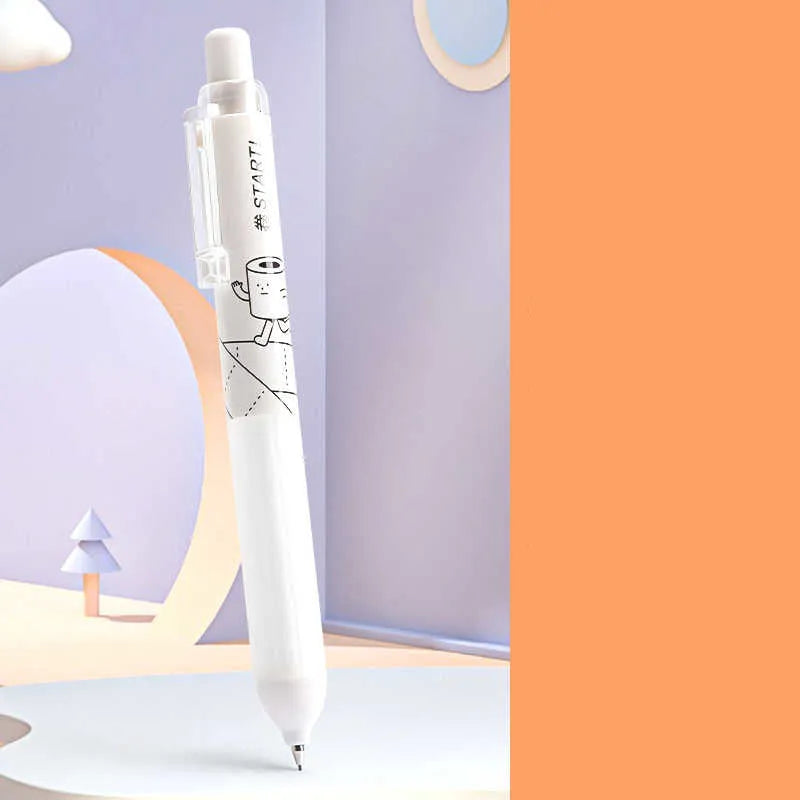 Activity brand black and white 0.5mm mechanical pencils with cloud grip, 2-pack.