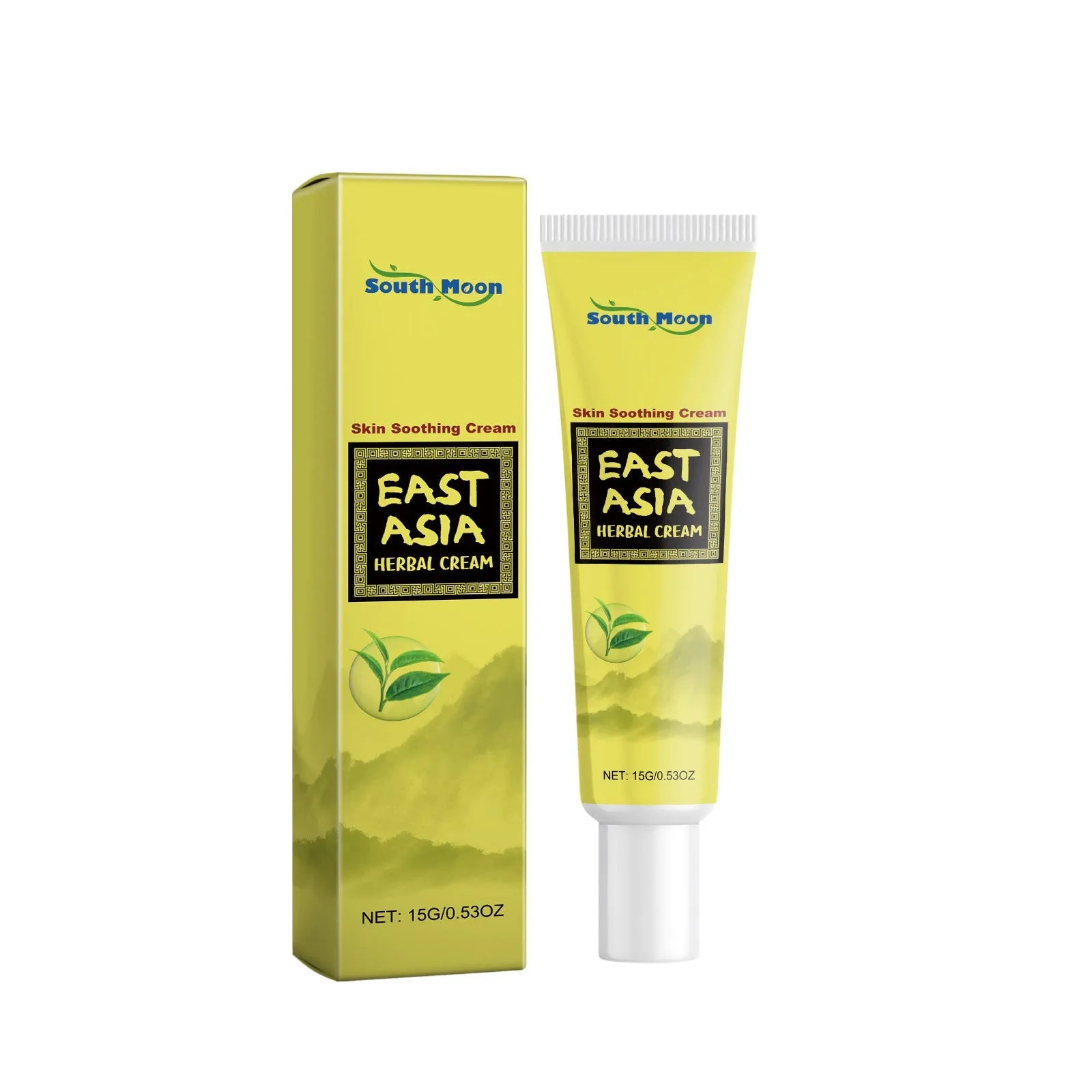 15g jar of herbal soothing moisturising cream with tea tree oil and Centella Asiatica