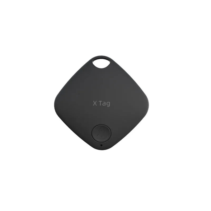 Diamond Global Bluetooth anti-lost tracker in black, blue, green, pink or white, shown with key ring.
