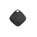 Diamond Global Bluetooth anti-lost tracker in black, blue, green, pink or white, shown with key ring.