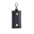 Leather men's wallet key bag multifunctional keychain in retro European style, available in six colours