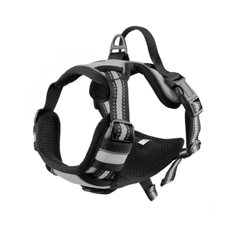 Adjustable Oxford cloth dog chest strap harness in multiple colours and sizes