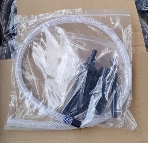 Boxed set of eight small vacuum cleaner suction head attachments for detailed cleaning.