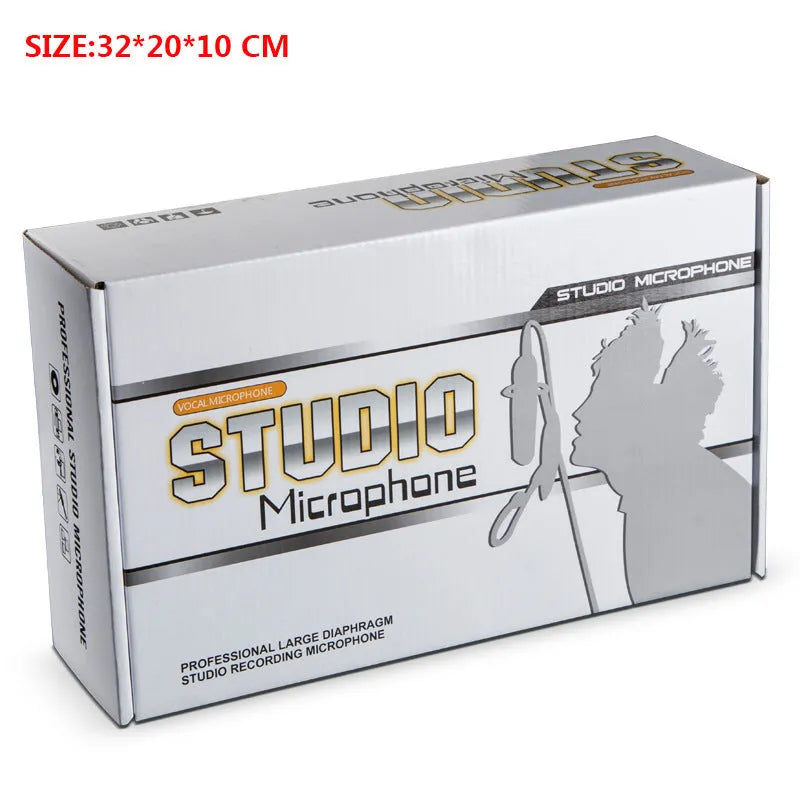 Professional retro condenser microphone for K Song and live recording in FG2 colour