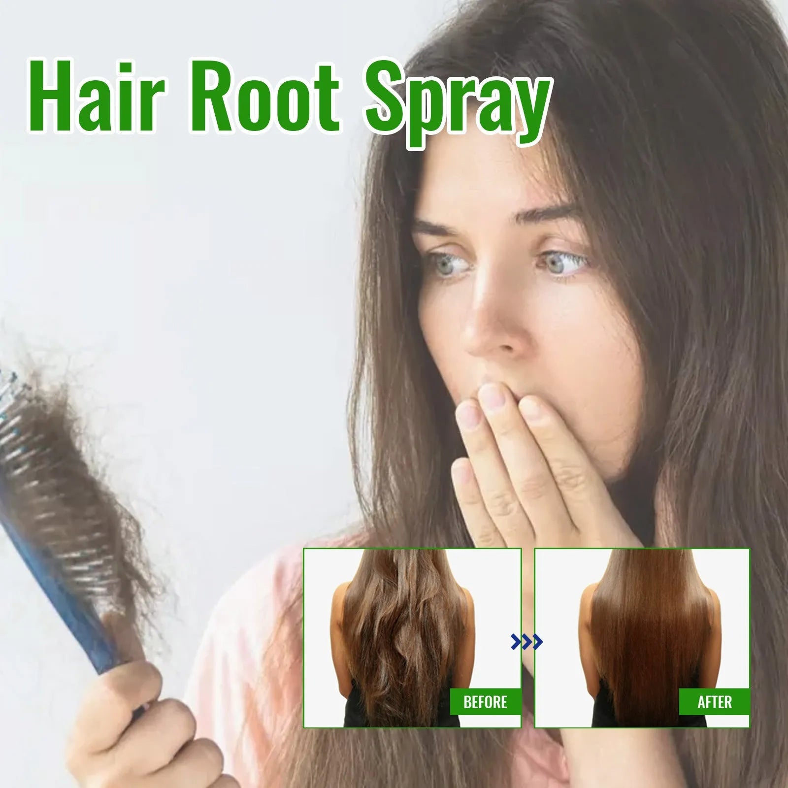 120ml rosemary essential oil dense hair spray bottle with pump.
