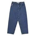 Men's retro patterned print straight-leg trousers in polyester fibre denim, available in black