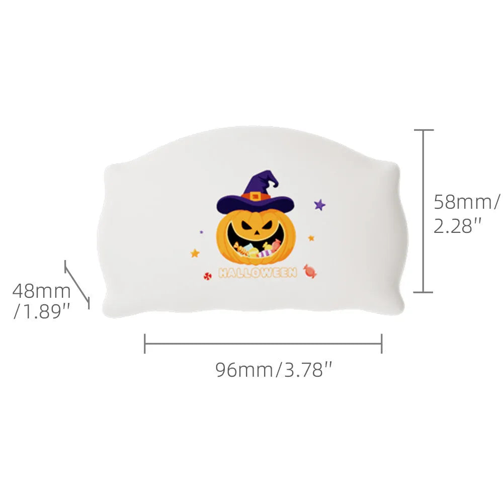 Cartoon Halloween doll table lamp in Magic Ghost or Pumpkin Ghost colour, showing compact size and warm LED light.