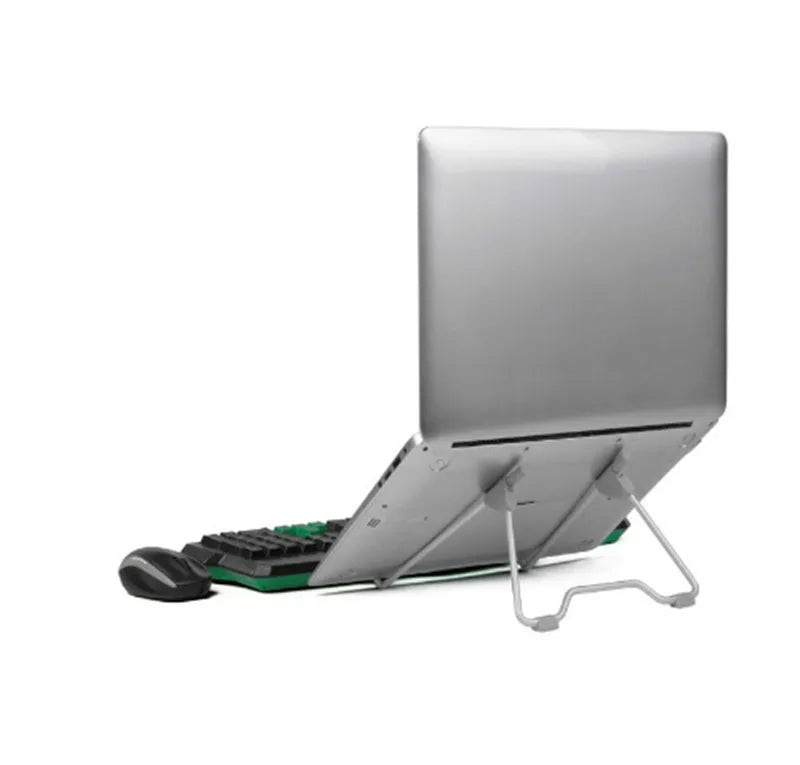 Grey adjustable mobile phone stand with aluminium alloy and engineering plastic construction