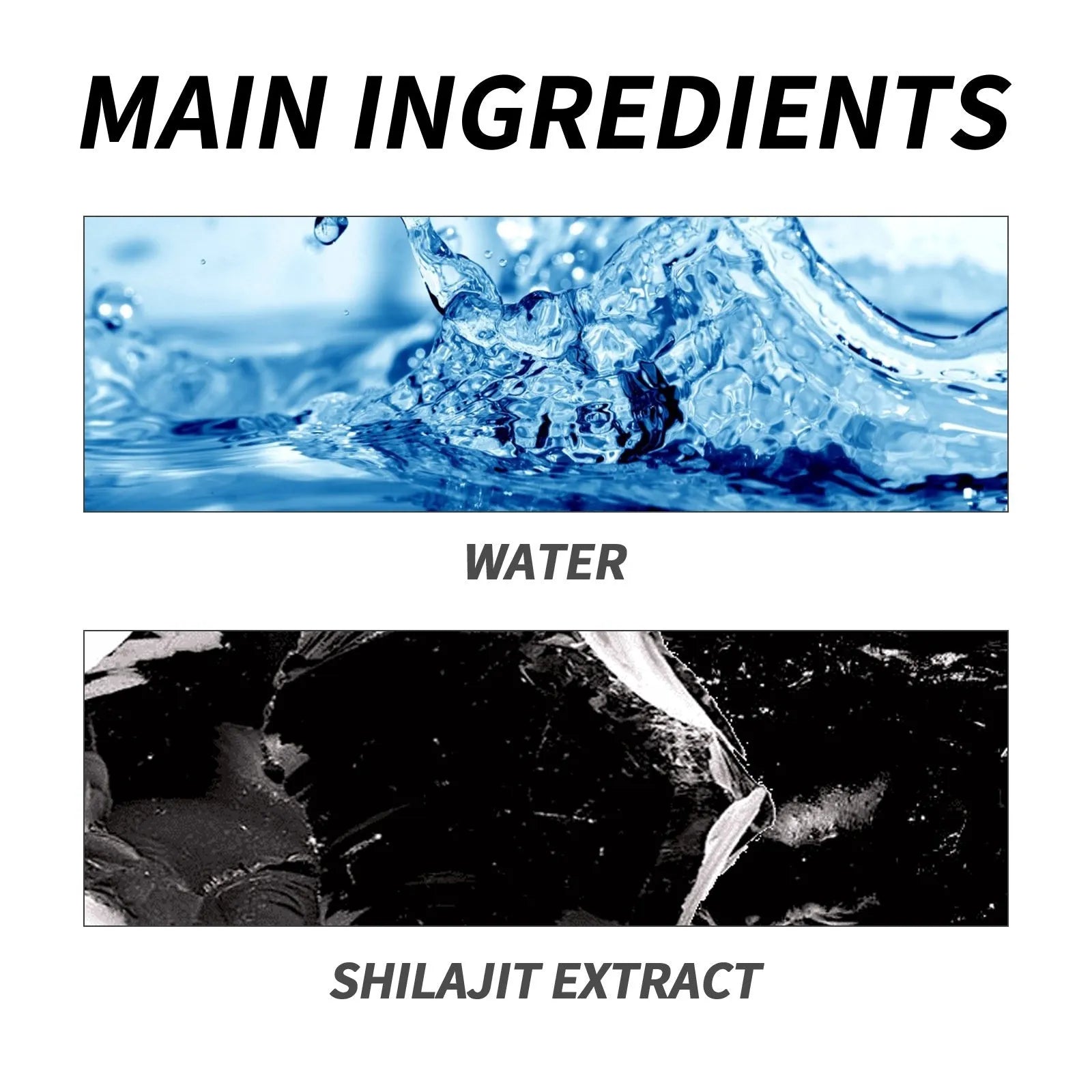 Googeer Shilajit 100g body care supplement kit with universal application