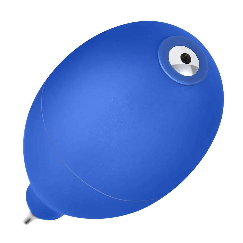 Blue rubber dust removal ball cleaning tool for cameras and mobile phones