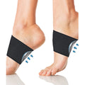 Elastic arch support foot bandage with heart pattern design for flat feet relief