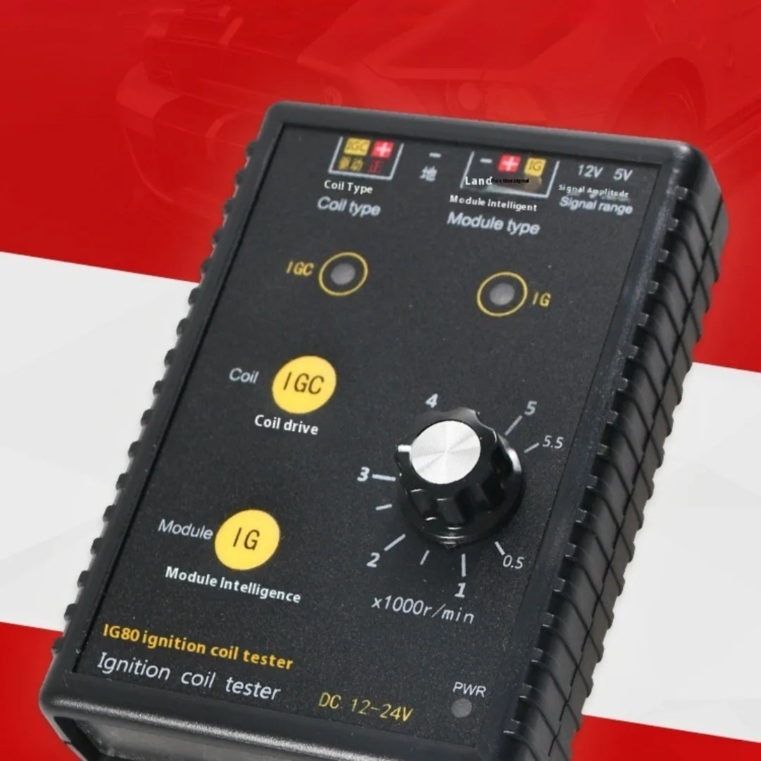 IG80 automotive ignition coil detector for gasoline and natural gas vehicle diagnostics
