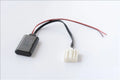 Black Bluetooth audio cable for Mazda vehicles with AUX connection for models from 2006 onwards