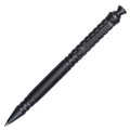 Gunmetal grey titanium alloy push-action business pen with gift box.