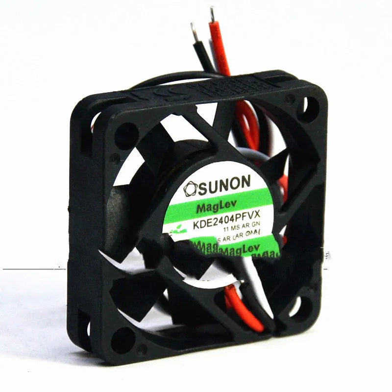 Sunon KDE2404PFVX 24 volt 4cm square ultra-quiet cooling fan with attached cable