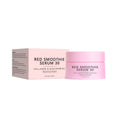 Red Smoothie sheet face mask 50g with neutral minimalist packaging showing FP-E009 specification