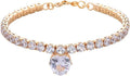 Gold rhinestone heart-shaped decorative collar for cat or dog on a white background.