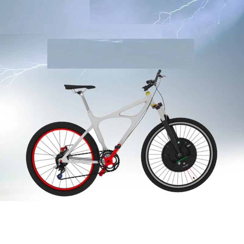 Imotor 3.0 black alloy hub wheel for electric bicycle conversion