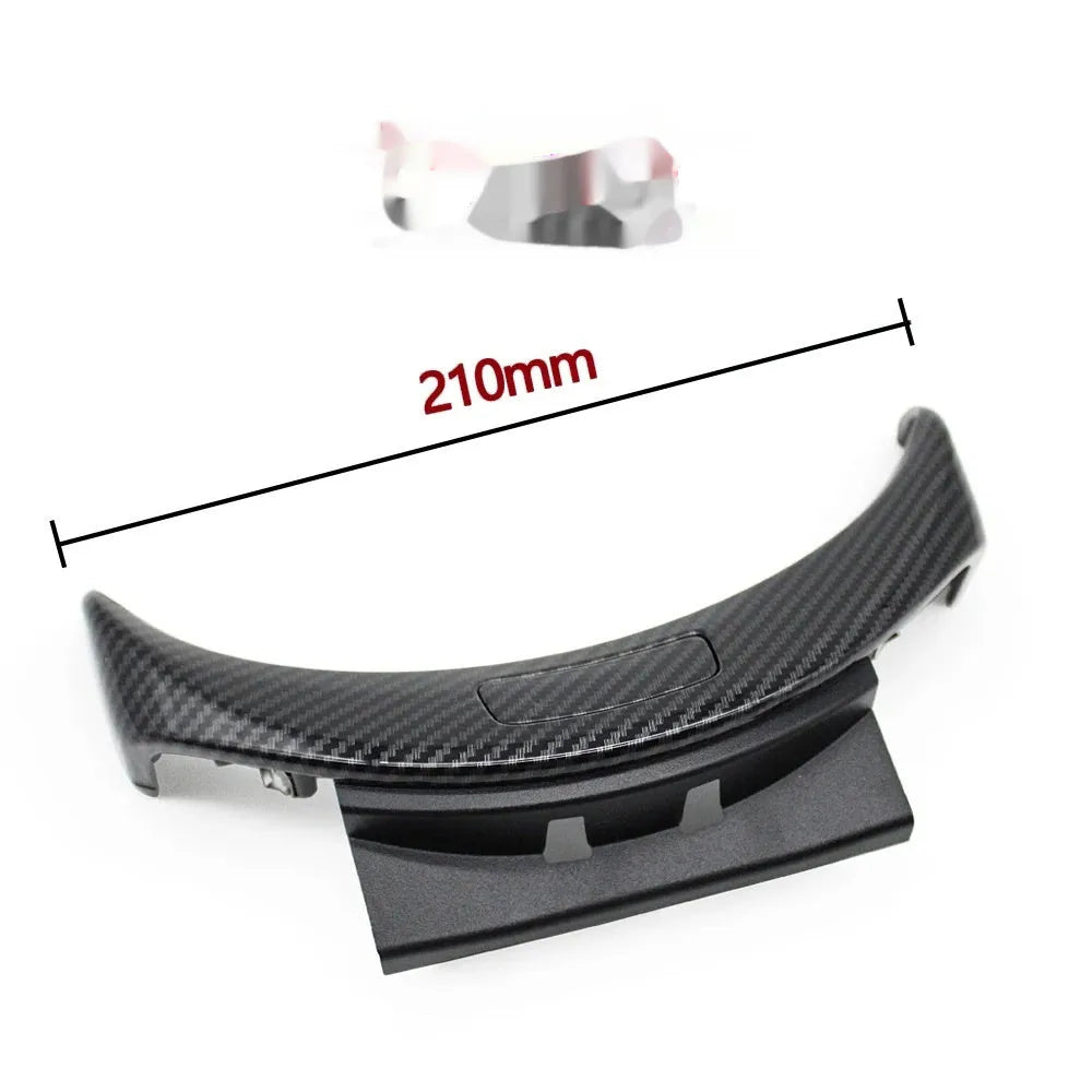 Silver electroplated armrest button panel for Mercedes C-Class and GLC dashboard