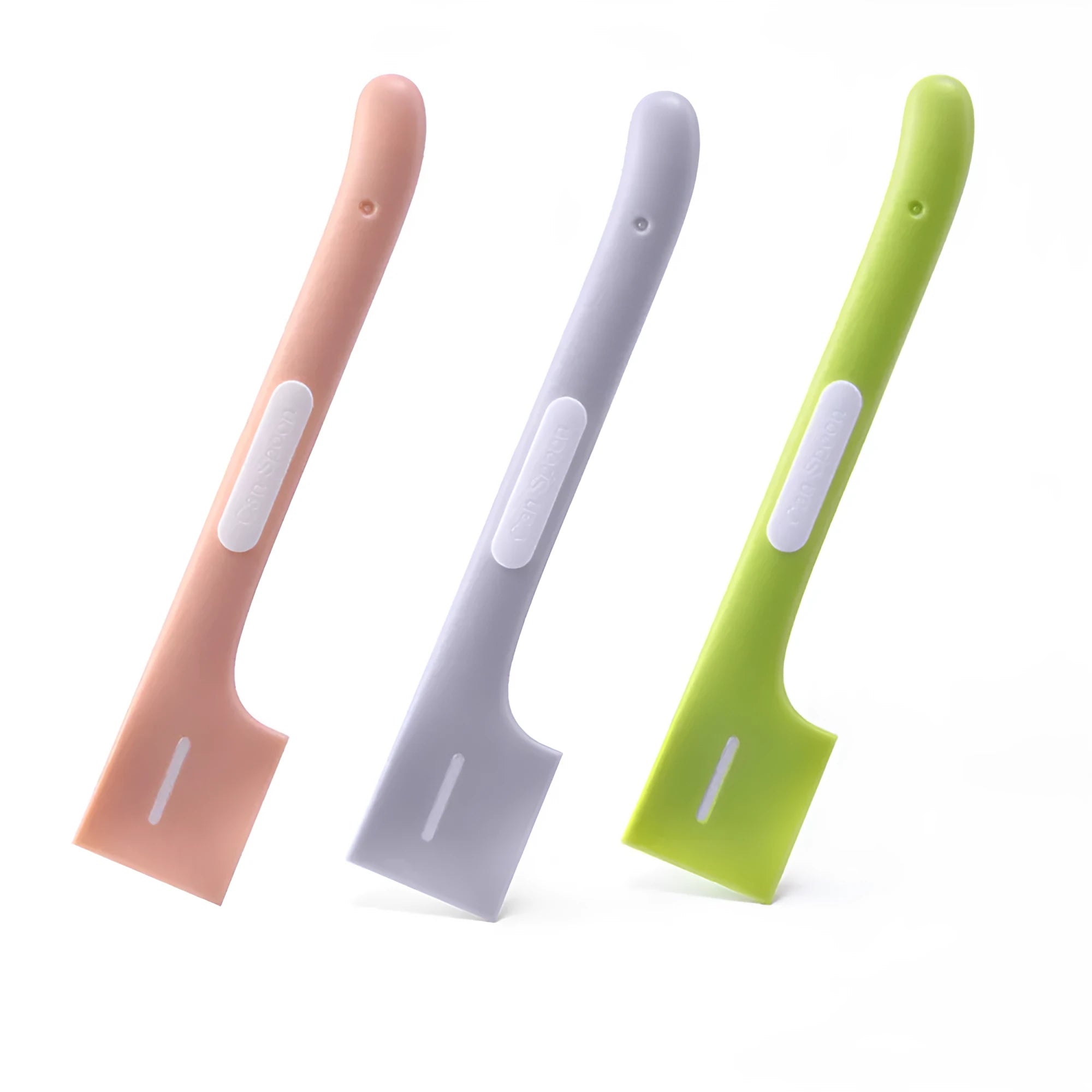 TPR pet food spoon with 16cm long handle for canned wet food serving
