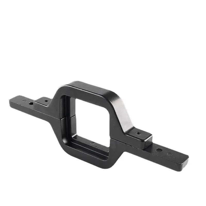 Black aluminium alloy LED reverse light mounting bracket for Jeep Wrangler.