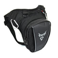 0105MC motorcycle leg bag in 1200D Oxford cloth with 29cm dimensions and red blue green grey colour options