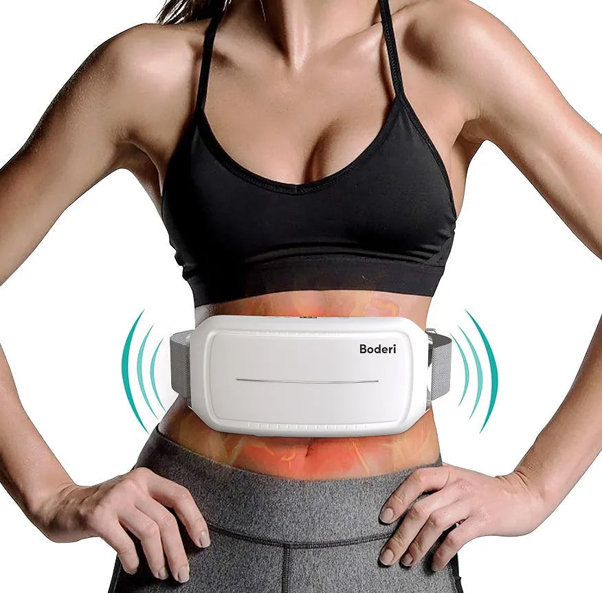White manual abdominal exercise wheel with dual handles for kneeling core workouts