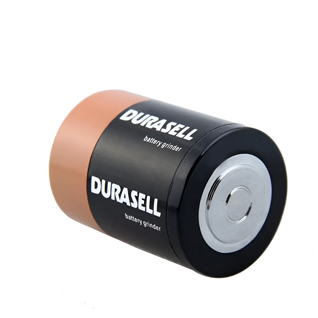 Black zinc alloy 55mm modelling grinder with battery, keychain, and multifunctional accessories