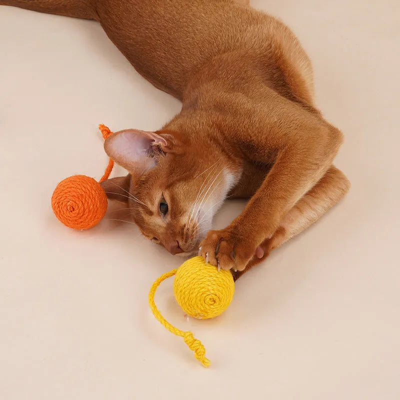 Bite-resistant cat toy set with teaser stick and catnip balls measuring 255mm