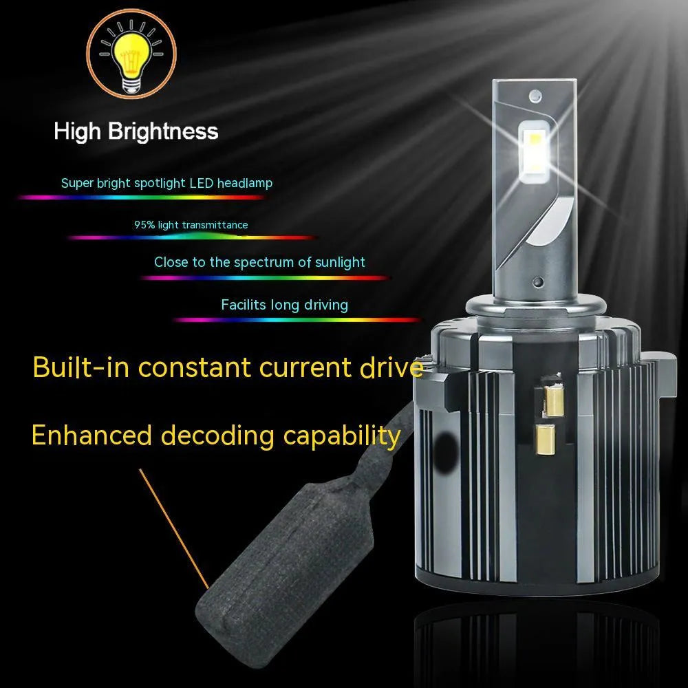 Golf 7 LED low beam headlight bulb for Xia Lang Tuan variant with aviation aluminium housing