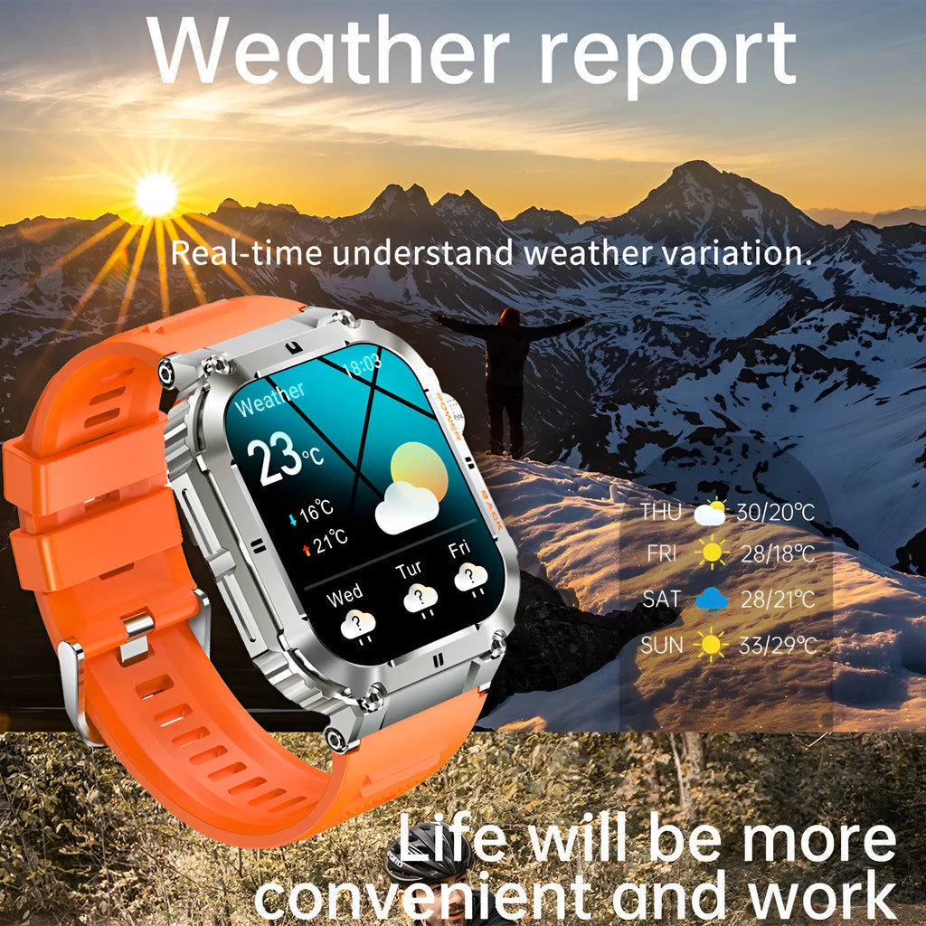K57PRO Bluetooth smartwatch with call function and smart reminders, TFT screen, black colour