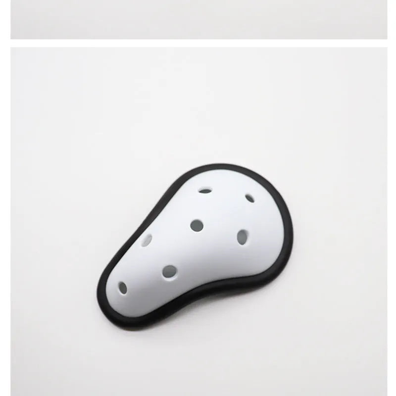 Rubber sports genital protector for hockey rugby boxing martial arts in adult and children sizes